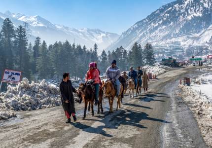 Kashmir Valley Drive from Chandigarh